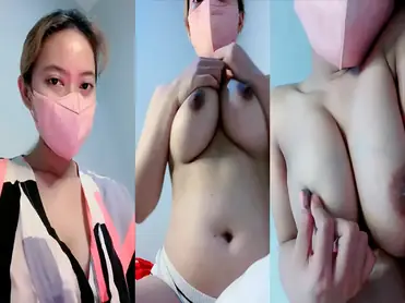 Tasqya VCS Mango Live Pamer Dada Indah Hot